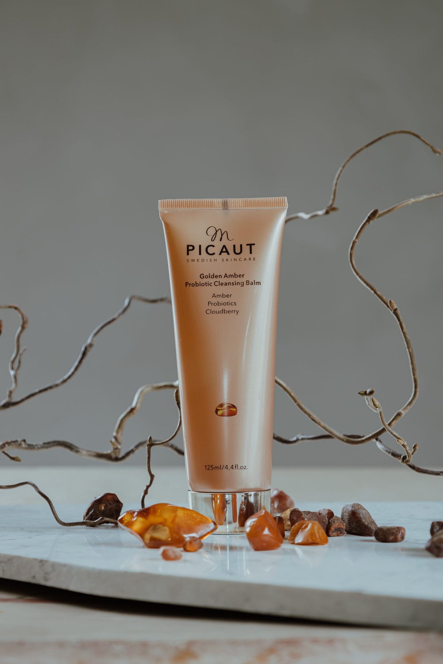 M Picaut Golden Amber Probiotic Cleansing Balm 125ml