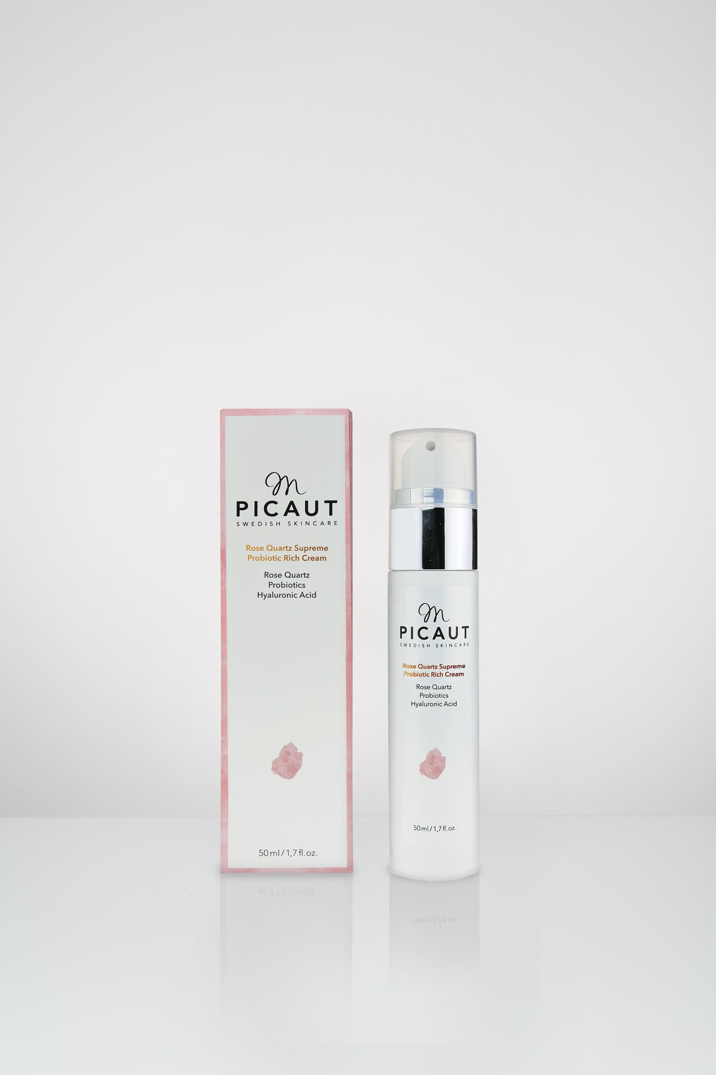 M Picaut Rose Quartz Supreme Probiotic Rich Cream, 50 ml