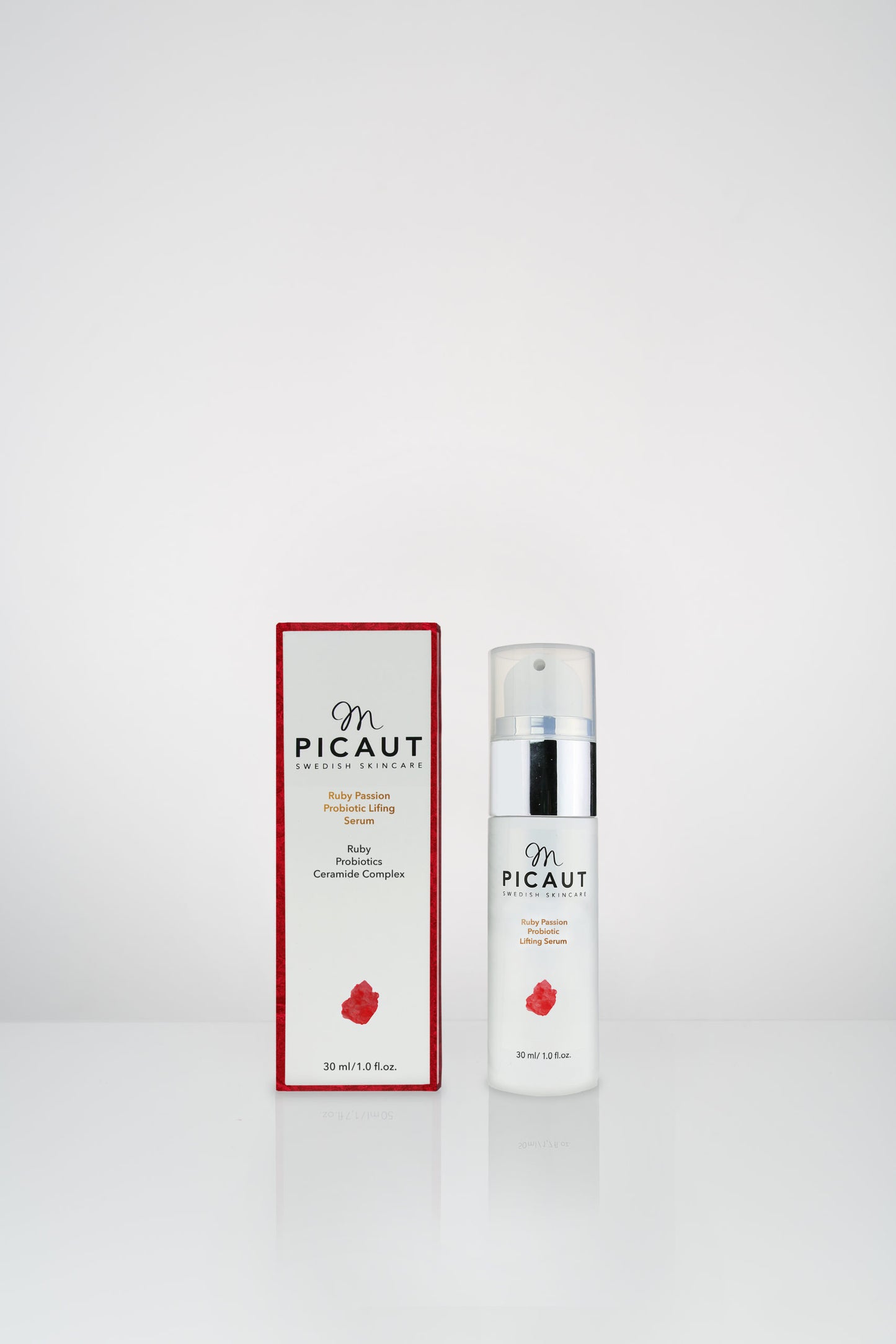 M Picaut Ruby Passion Probiotic Lifting Serum, 30 ml