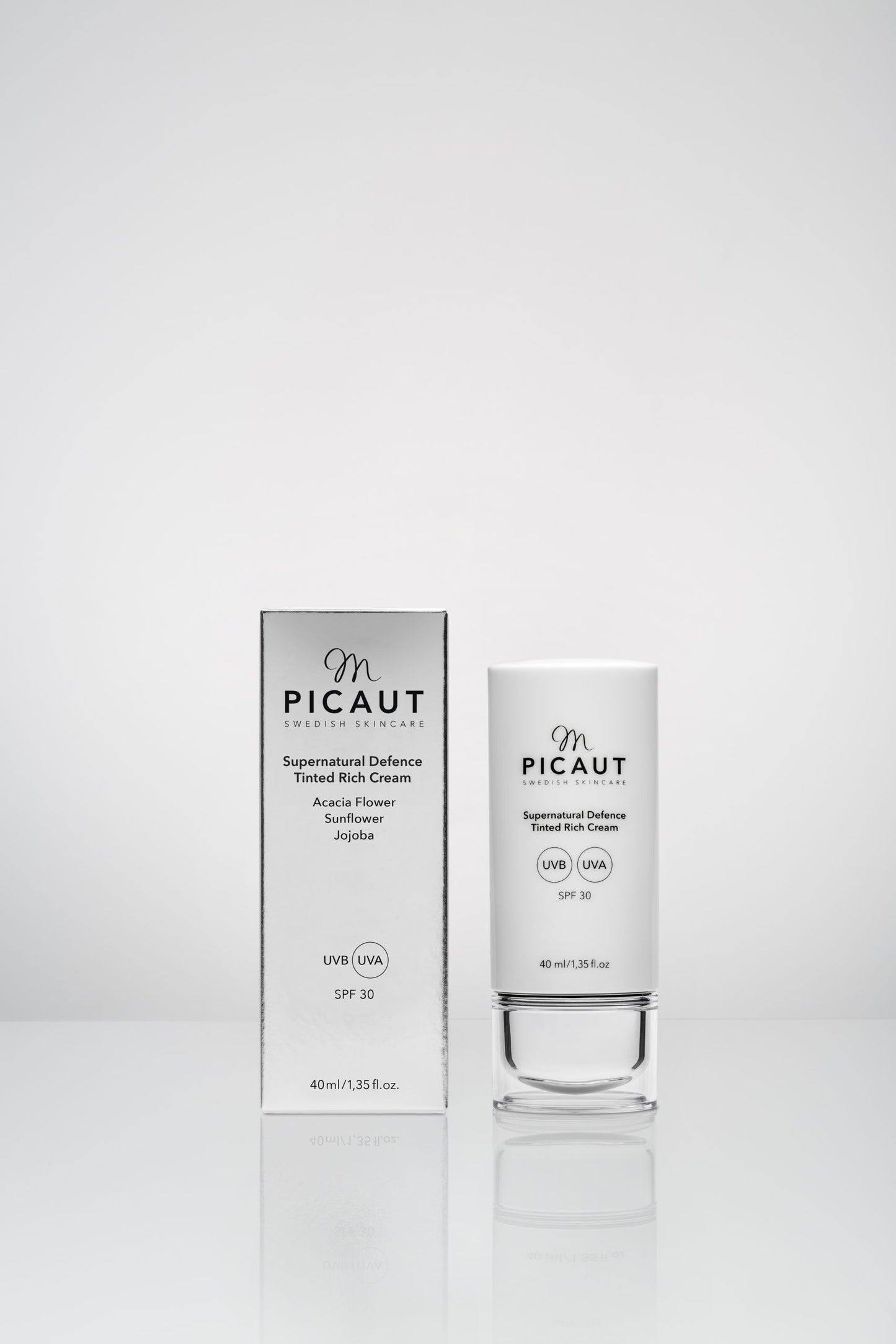 M Picaut Supernatural Defence Tinted Rich Cream, 40 ml
