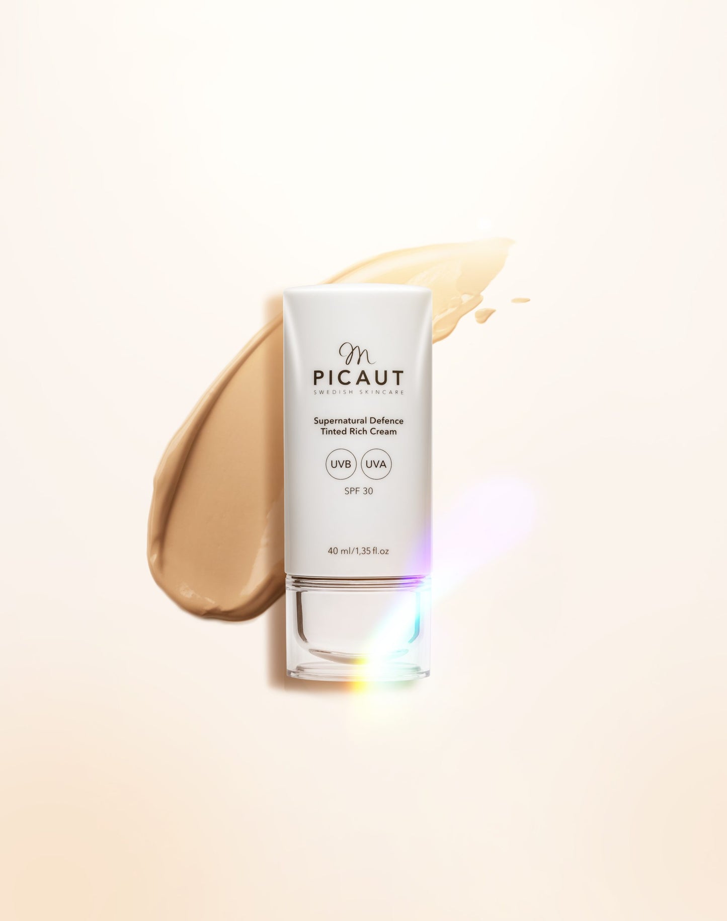 M Picaut Supernatural Defence Tinted Rich Cream, 40 ml