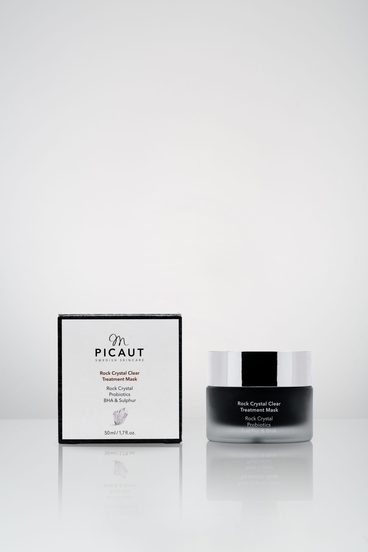 M Picaut Rock Crystal Clear Treatment Mask, 50 ml