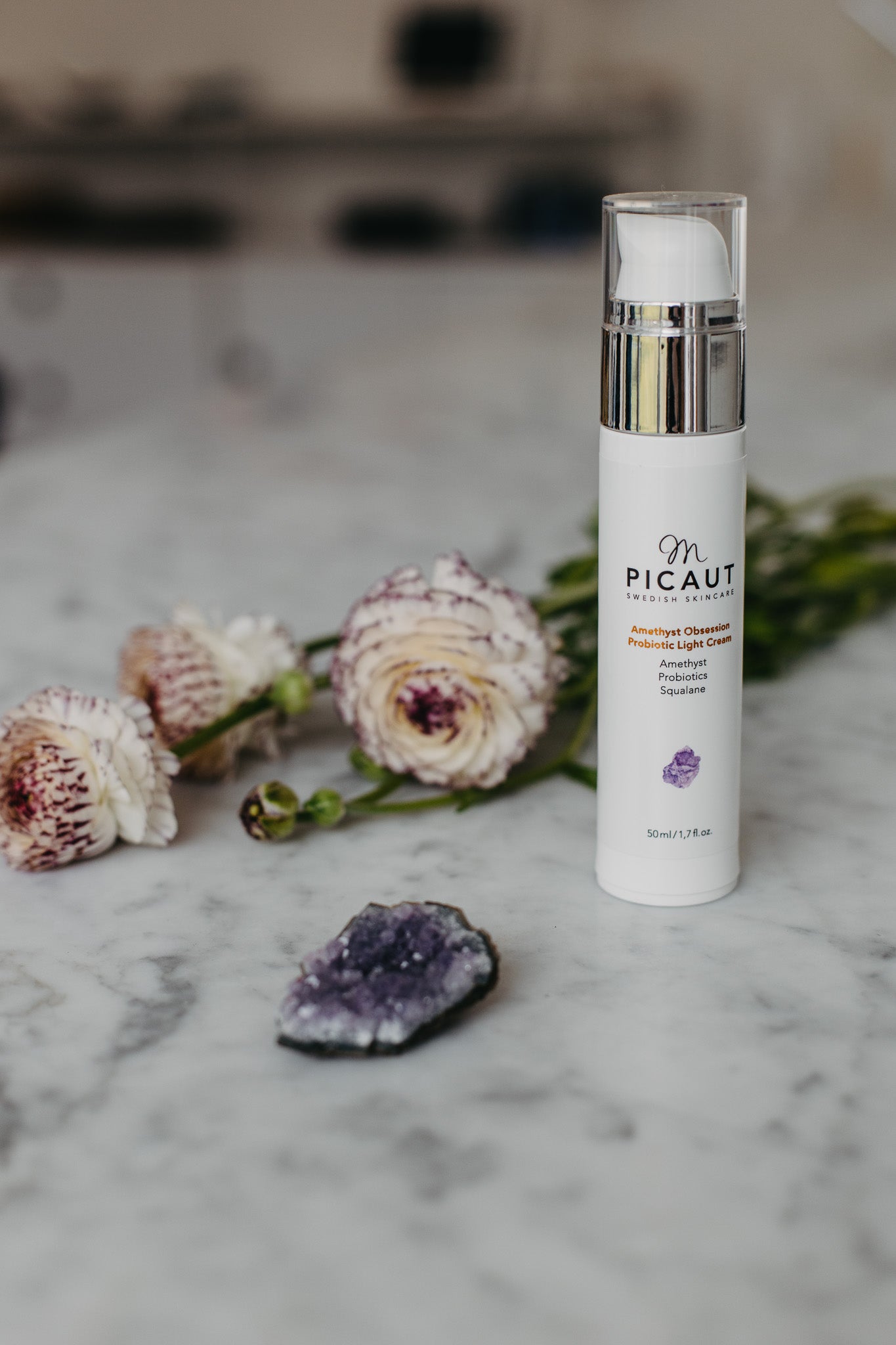 M Picaut Amethyst Obsession Probiotic Light Cream, 50 ml