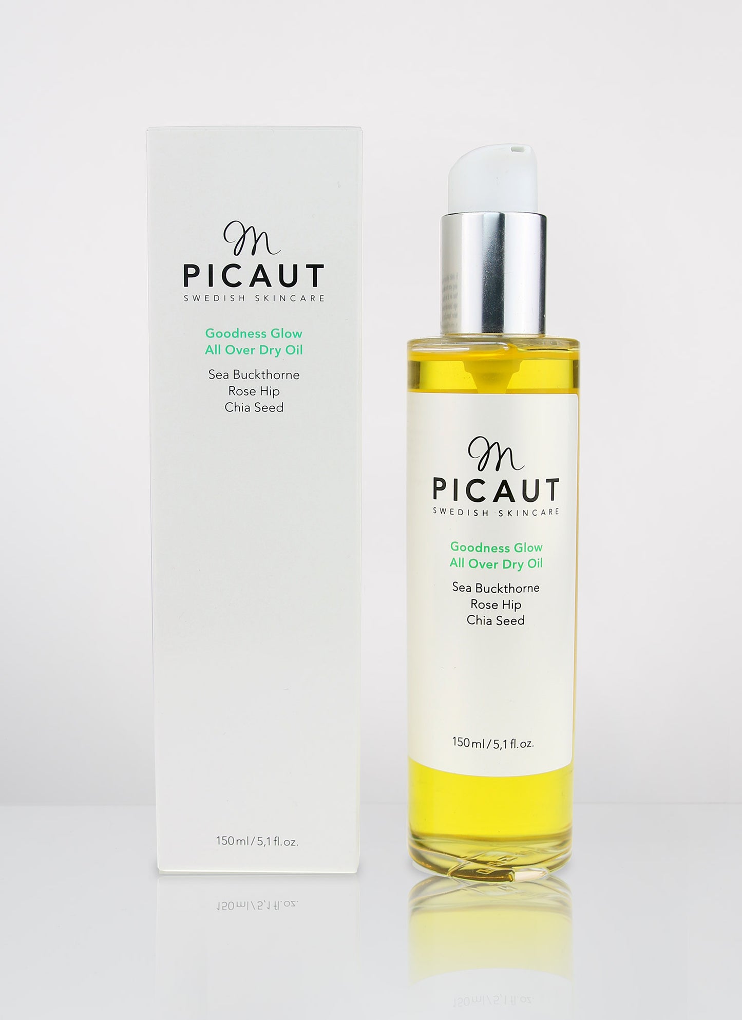 M Picaut Goodness Glow All Over Dry Oil 150ml 